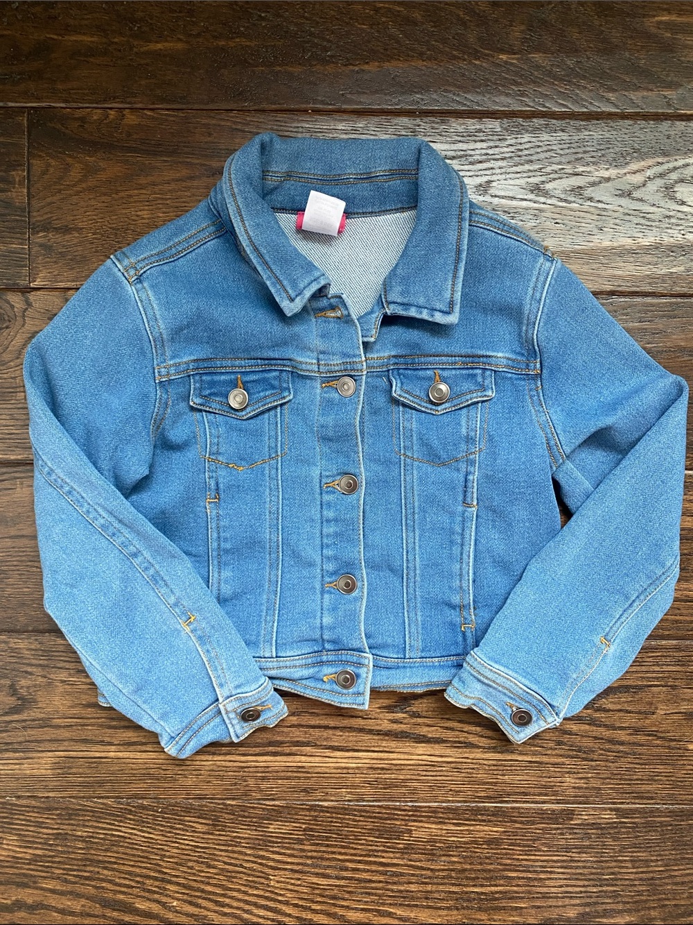 Girls Light Blue Denim Jacket